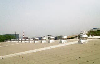 Pemasangan Turboair Turbine Ventilator proyek 60